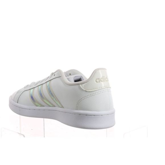Adidas Womens Grand Court Silver Tennis Shoes Size 8.5 Medium (B, M) - Picture 3 of 4
